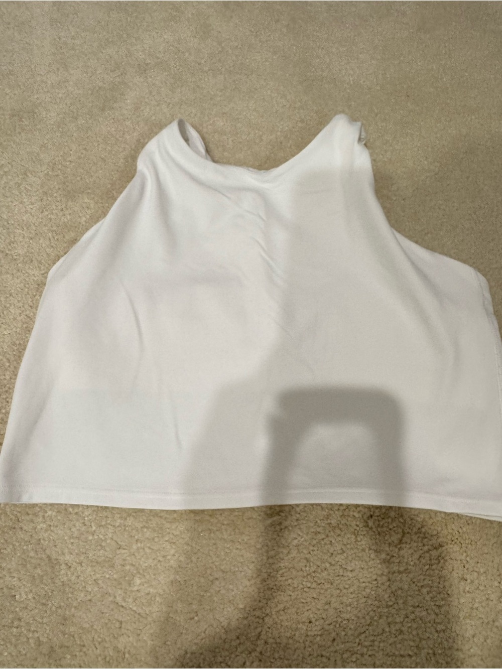 Athleta White Sports Bra Top